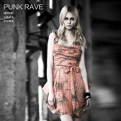 Летние платья из хлопка PUNK RAVE China At AliExpress