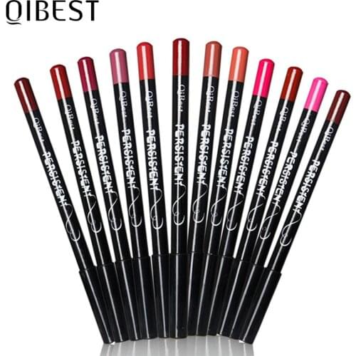 QiBest Waterproof Lip Pencils