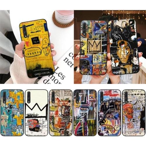 Zororong jean michel basquiat Phone Case For Xiaomi 9 10 11 PRO LITE Redmi NOTE 7 8 9 A PRO K20 30 PRO