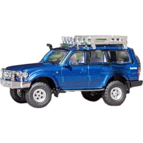 1/64 alloy die-casting Lu Xun LC80 classic off-road vehicle Simulation car model Adult collection childrens toy gift display