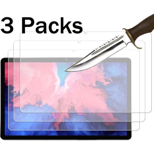 3 Packs Tempered glass screen protector for Lenovo Pad 11'' /Pad plus 11 TB-J607F tablet protective film