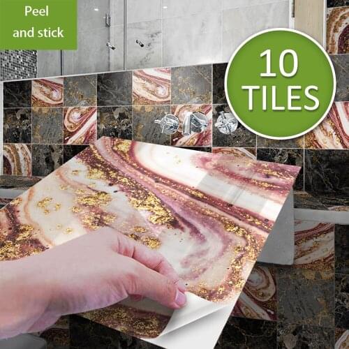 3D Wall Sticker for Living room Kitchen Bathroom Splashback Vinyl Wall Tile Stickers Transfers Wall Decals Room Home Decoration