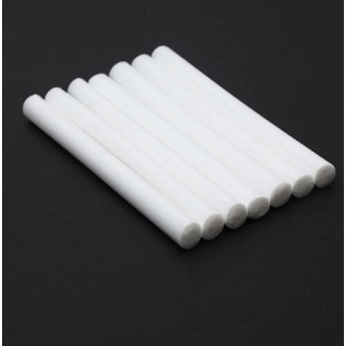 Aroma Diffuser Replace Part 10 Piece 8mm*130mm Air Humidifiers Filters Cotton Swab for Car Home Ultrasonic Humidifier Mist Maker