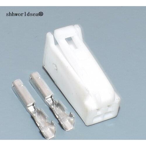 Shhworldsea 2Pin 1.2mm 7283-5845 Auto Reader Coil Plug Automotive Light Socket For Toyota Footsocket Lamp Reading Coil connector