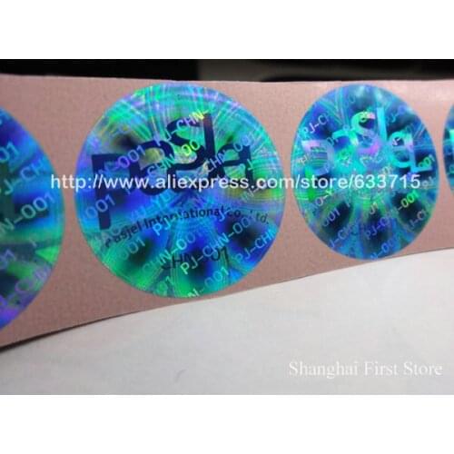 FREE DESIGN ! customized 3D color changing holographic sticker labels