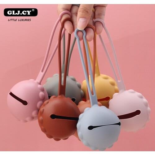 Baby Silicone Pacifier Holder Infant Nipple Storage Box Food Grade Silicone Portable Soother Container Box BPA Free