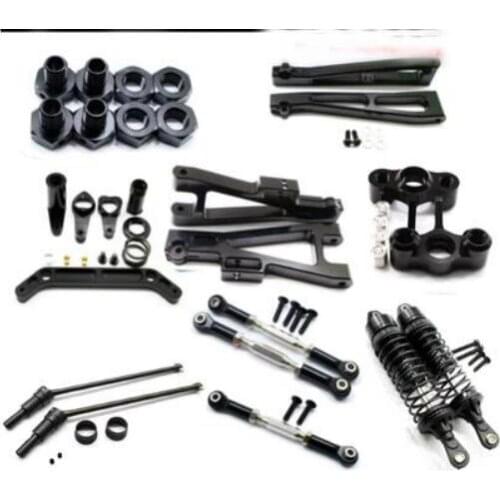 JLB Racing Cheetah 1/10 Brushless RC Automotive Parts Upgrade Metal Parts Tie Rod Steering Drive Shaft Swing Arm