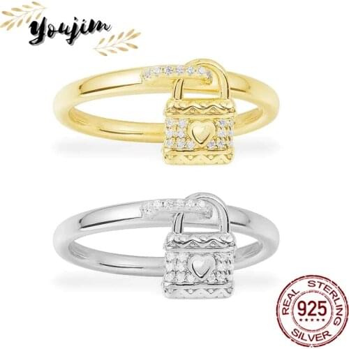 2021 August New Style Zircon 925 Silver Women Love Lock Ring Luxury Monaco Jewelry Valentines Day Wedding Gift