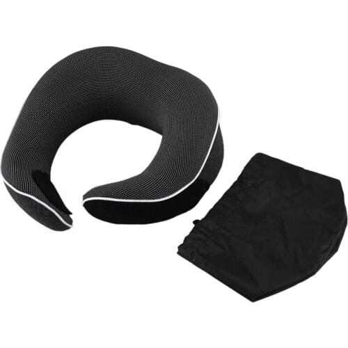 Slow Rebound Memory Foam U-Shaped Pillow Fashion Travel Neck Pillow Siesta Pillow