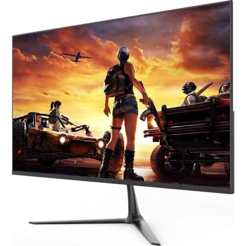Monitor 22 Inch Fhd 1920*1080 Frameless LCD Ips Screen Pc Monitor Vga For Office Use