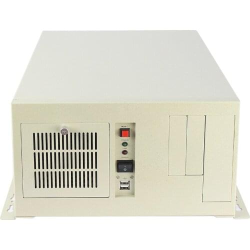 Wall mounted industrial control case, 7-Slot ATX motherboard, PC large power supply, Multi serial port