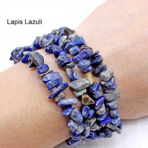 Natural Genuine HIgh Quality 5-8MM Lapis Lazuli Crystals Quartzs Stone Chips Beads Healing Raw Minerals For Jewelry Making Gift