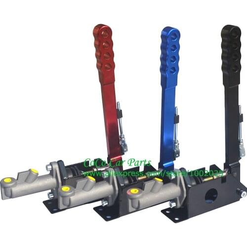 Stainless Steel Rally Hand Brake Universal Hydraulic Handbrake For Drifting Red Blue Black
