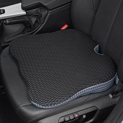 New Universal Non-Slip Memory Foam Thick Thicken Heighten Car Front Seat Cushion Soft Pad Mat Breathable Office Chair Wheelchair