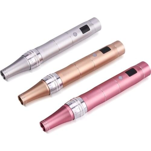 Dropshipping Wireless Electric Dermapen Skin Care Machine Dr Pen Tattoo Microblading Mesotherapy Gun Face Makeup Device