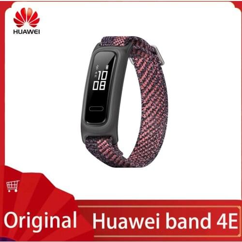 Huawei Band 4e Smart Band Dual Wrist&Footwear Mode Basketball Data Monitor 14 Days Battery Life Waterproof Smart Sports Bracelet