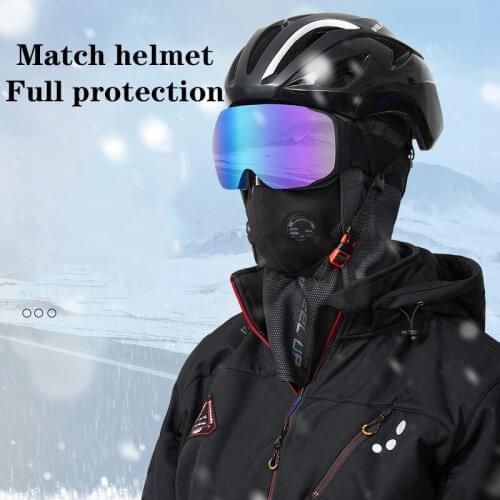 Mask Outdoor Winter Warm Bike Bike Rock Climbing Ski Windproof Full Face Mask Neck Scarf Hat Headscarf