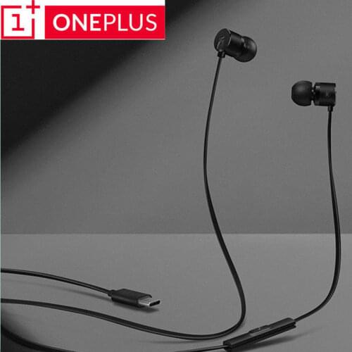 100% Original Official Bullets 2T Type-C Headset Earphones Earbuds For OnePlus 6T /7/7 Pro/7T/7T Pro 8 Pro Nord