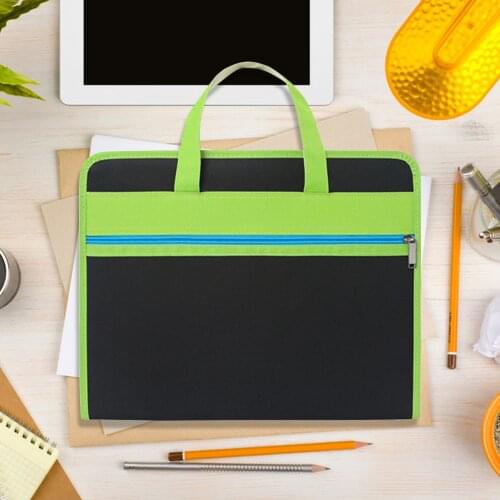 13-Pocket Expanding Files Folder Accordion Style File Organizer Bag Pouch for School Home Office A4 Letter Size Document Storage