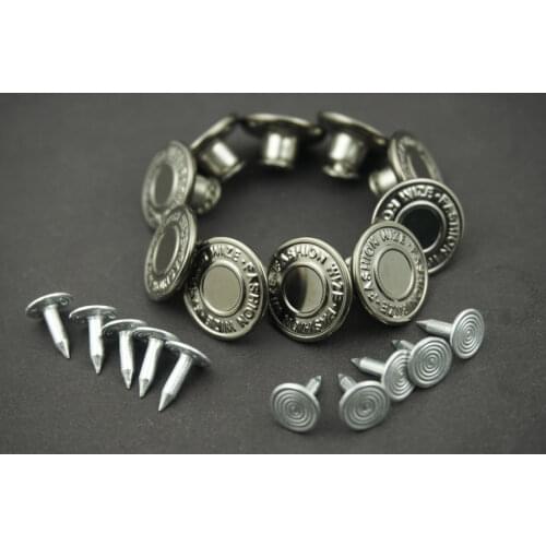 20 PCS/Lot Retro cowboy Buttons for Suspenders Replacement Instant Suspender Buttons free shipping