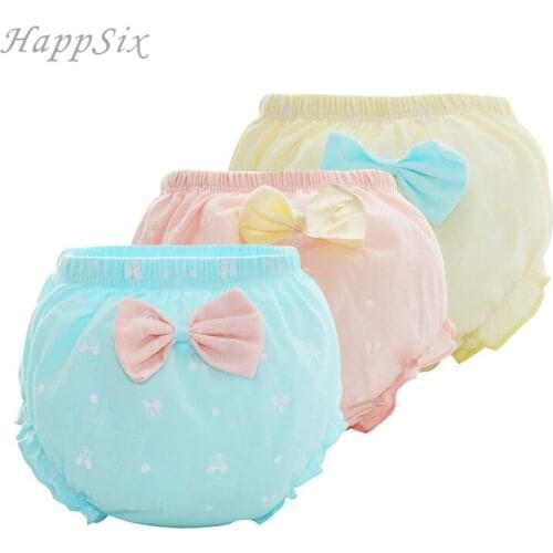 3pieces/lot Children panties Girls Pants 100%cotton Girls Brief female underwear Baby Underpant
