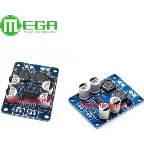 5pcs TPA3118 PBTL mono digital amplifier board 1X60W 12V 24V POWER AMP