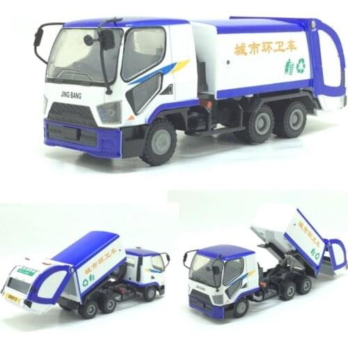 1:50 scale alloy cleaning car models,high simulation Garbage truck model,metal diecasts engineering vehicle,free shipping