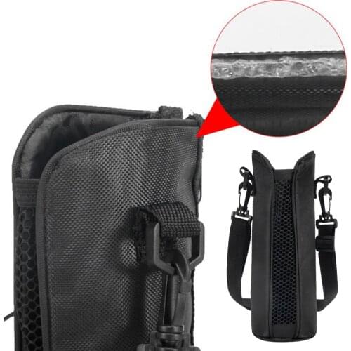 Water Bottle Carrier Pouch Cover with Adjustable Tactical Kettle Bag Jogging