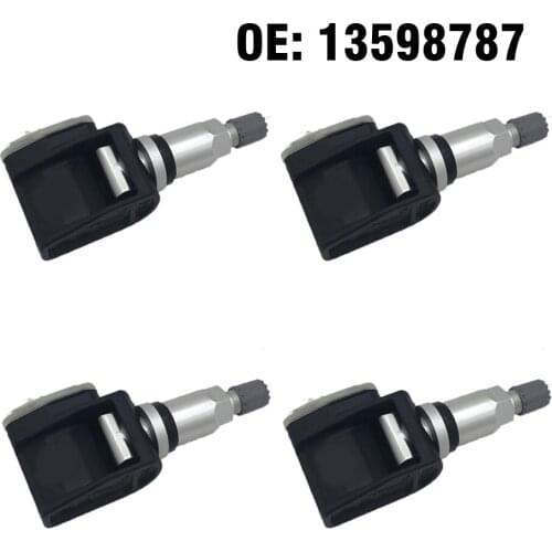 4PCS Car TPMS Tire Pressure Monitor Sensor System for Opel Adam 2012- Astra J 2009 - Cascada 2013 - Corsa E Insignia 2008