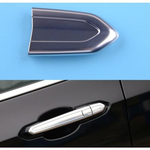 Chrome Door Lock Cylinder Cover Trim Cap ABS Fit For Cadillac ATS XTS XT5 XT4 CTS CT6 Car Accessories