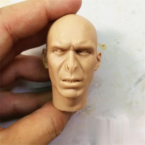 Unpainted 1/6 Scale Tom Marvolo Riddle Head Sculpt Model For Action Figure Doll Soldier Accessories Painting Exercise No.217