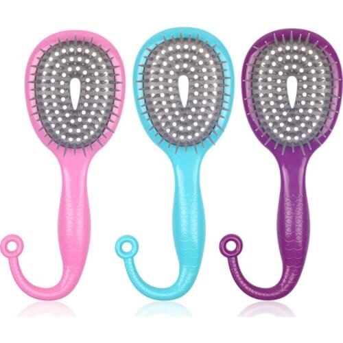 New Massage Detangle Hairbrush Men Women Wet Comb Professional Hair Brush Scalp for Salon Hair Hairdresser Hairdressing Tools