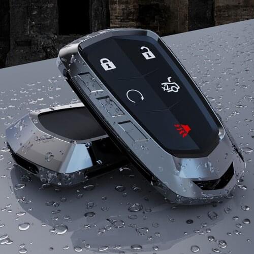 New Fashion Car Key Case Cover For Cadillac ATS-L XTS XT5 CTS CT6 ATS 28T SRX Escalade Remote keychain