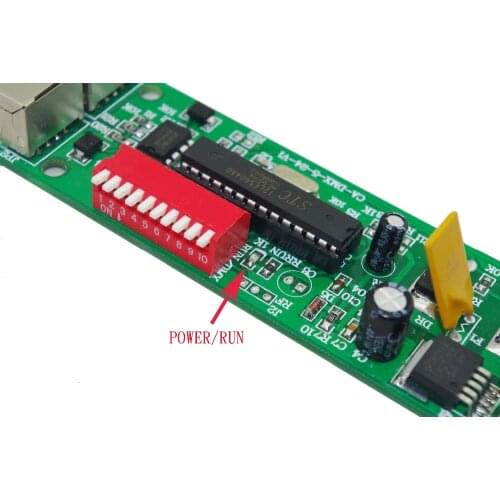 Common anode 3 channel DMX512 RGB controller 3CH DMX512 decoder DC5-24V input each channel max 5A hav RJ45