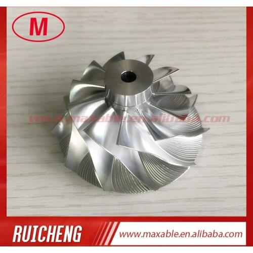 TD04H 15T 41.93/55.69mm 11+0 blades thicknose Turbo Billet/Milling/aluminum compressor wheel