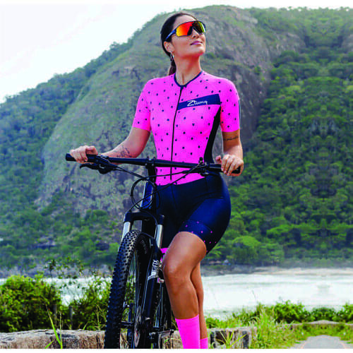Summer Cycling Little Monkey Triathlon Jumpsuit for Women Bike Tight Clothing Bicyle Jersey Sets Skinsuit MTB Pro Team Uniform