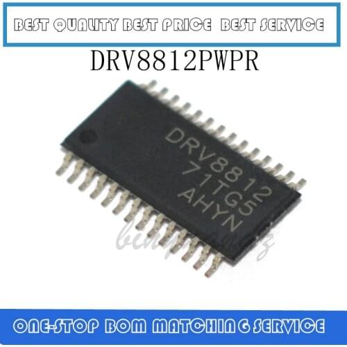 10PCS DRV8812 DRV8812PWP DRV8812PWPR HTSSOP-28 In Stock