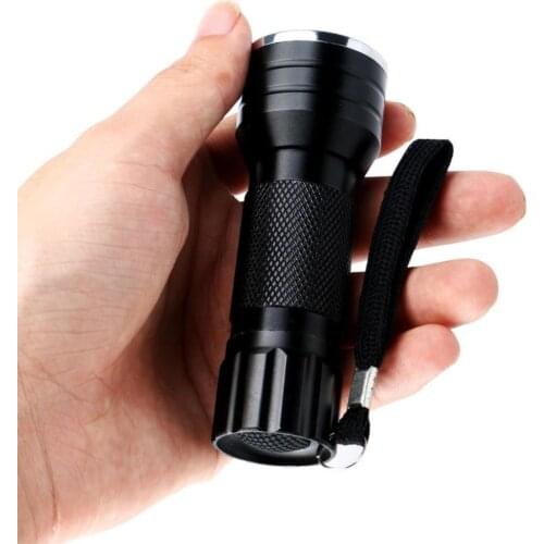 21 LED UV Flashlight 395nm Ultra Violet Torch Inspection Blacklight Outdoor Portable Bicycle Torch