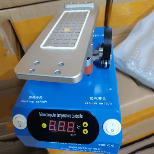 360° Adjustable Rotating Frame Glue Remove Separator LCD Screen Heating Plate Glue Cleaning Machine Curved Straight Universal