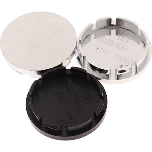 4pcs 56mm Car Wheel Center Hub Caps Universal ABS Vehicle Tyre Tire Rim Cover