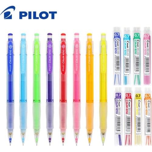 8 Pcs/Lot Pilot HCR-197 Color Eno Mechanical Pencil Color Eno Mechanical Pencil Lead - 0.7 mm
