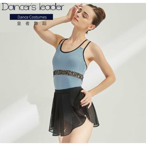 Ballet Leotards for Women Adult Dance Camisole Gymnastics Leotard Ballet Costume Blue Bodysuit Swimwear Swimsuit Women