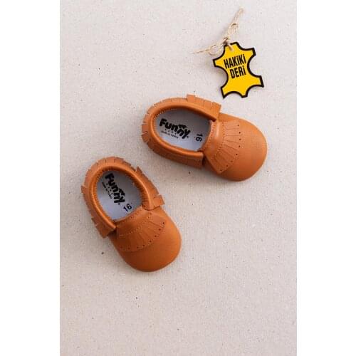 Genuine Leather Baby Boy First Step Baby Booties