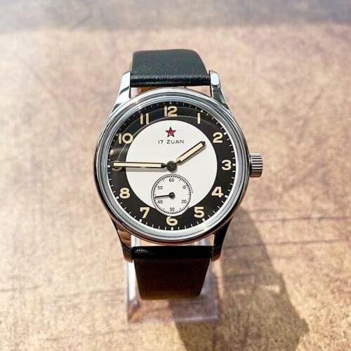 1963 Watch Pilot Automatic Mechanical Convex Mirror Brand Sports Tough Guy Watch Personality Fashion Air Force Chronograph Clock