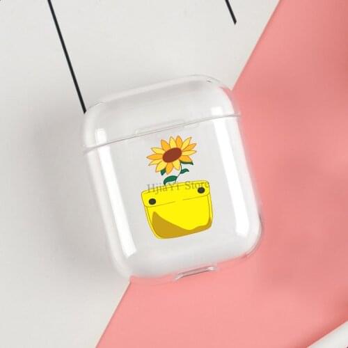 Wonder Egg Priority Cases For Apple AirPods 1 2 Case Clear Wireless Bluetooth Earphone Case Protective Shell