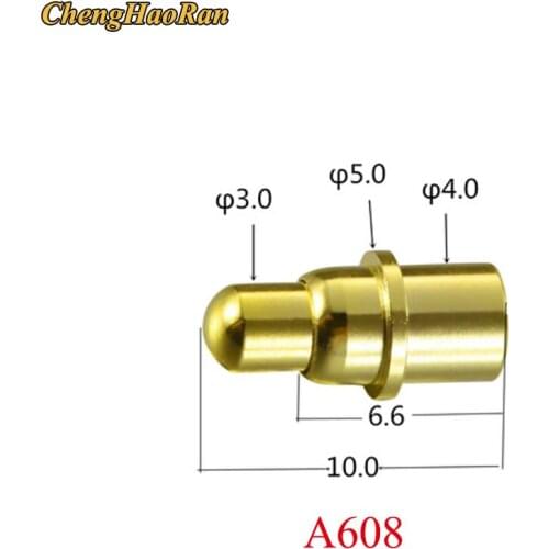 ChengHaoRan 1pcs Spring Loaded Pogo Pin Male Female Connector Power Heavy Current Battery Connector POGOPIN Header Charge