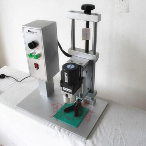 Electric 10-50mm Round Bottle Capping Machine DDX-450 Desktop Automatic Capper Cap Screwing /Locking Machine