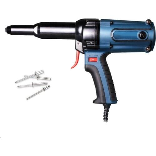 Electric Rivet Gun TAC-500 Portable Plug-in Rivet Gun 8000N Electric Rivet Gun for 3.2-5.0mm Blind Rivet LK