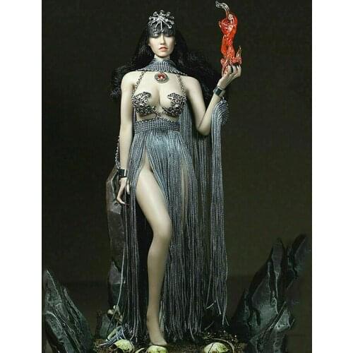 1:6Phicen 1:6 Female Soldier Cloth Goddess of Earth Fit for 12 inches PHICEN Action Figure Body Model Toys Accessory