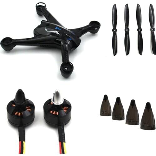 Global Drone GW198 / X198 5G RC Drone Quadrocopter spare parts motor blades body shell Lampshade Foot pad charger